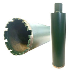 Wet Diamond Core Drill Bit with 14 Inch Tube for Deep Drilling in Concrete and Masonry