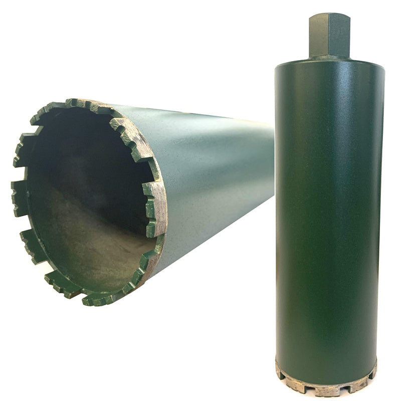 4.5 Inch Wet Diamond Core Drill Bit for Concrete, Stone and Masonry with 14 inch Long Tube