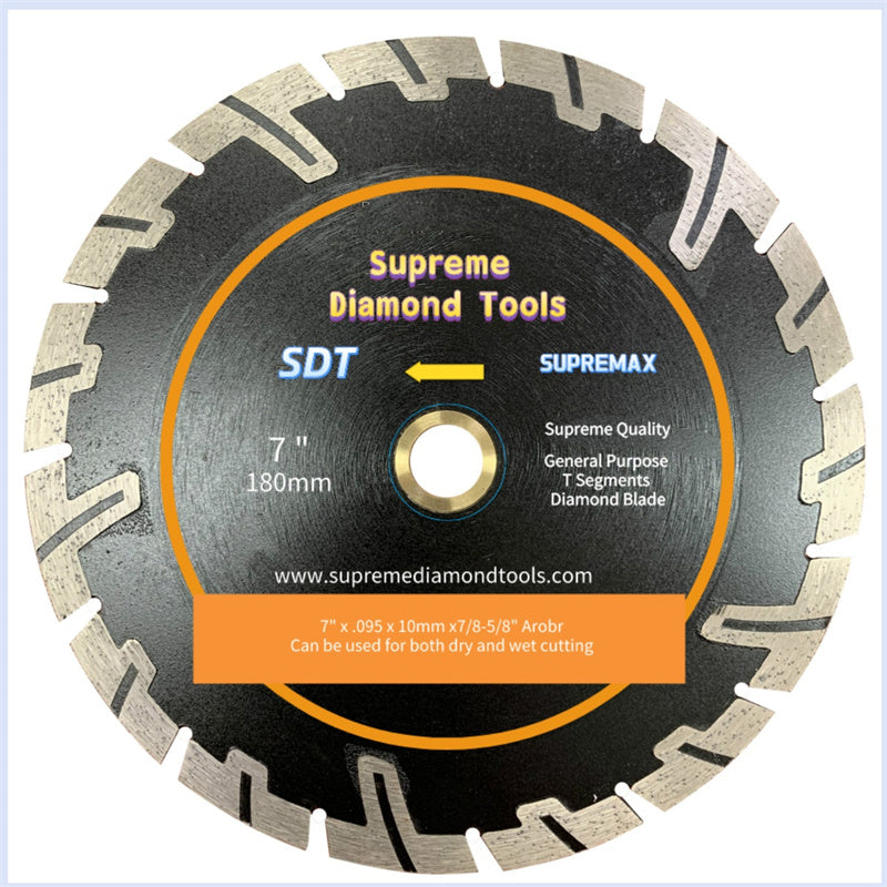 T Segmented Diamond Blade for Granite, Stone, and Concrete Cutting – Fast and Precise