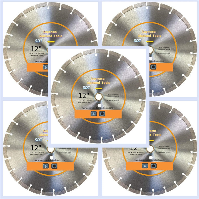 Standard Grade General Purpose High Speed Diamond Saw Blades(12-16 Inch)