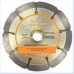 High-quality tuck pointing diamond blades for masonry restoration