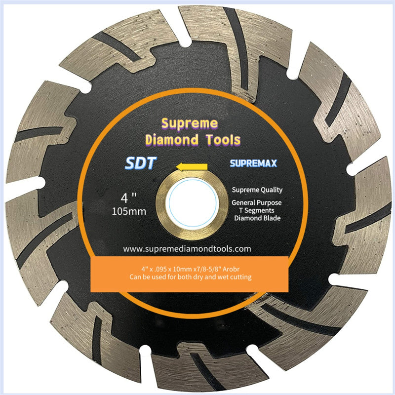 T Segmented Diamond Blade – Deep Cutting for Hard Materials