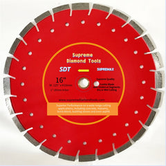 Red Combo Diamond Blade engineered for precision masonry cutting.
